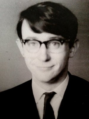 The author aged 16, wearing the controversial Sixth Form 'uniform' The author aged 16, wearing the controversial Sixth Form 'uniform'